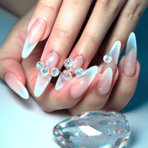 Fake Nails dengan Swarovski: Ide untuk Pengantin yang Ingin Berkilau