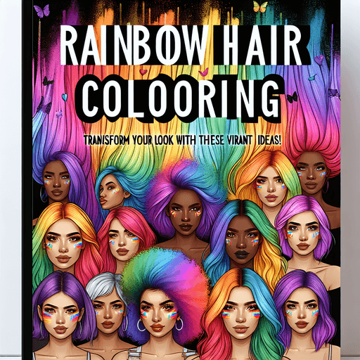 Rainbow Hair Coloring: Transform Your Look with these Vibrant Ideas!