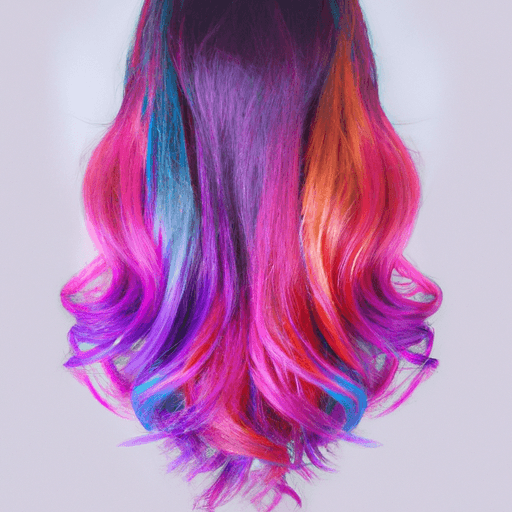 Rainbow Hair Colour: Ide Warna Rambut Unik untuk Pengantin Modern